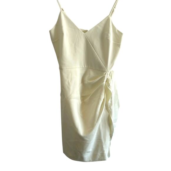 NWT French Connection Whisper V-Neck Bow Envelope Dress size 2 - Picture 1 of 3